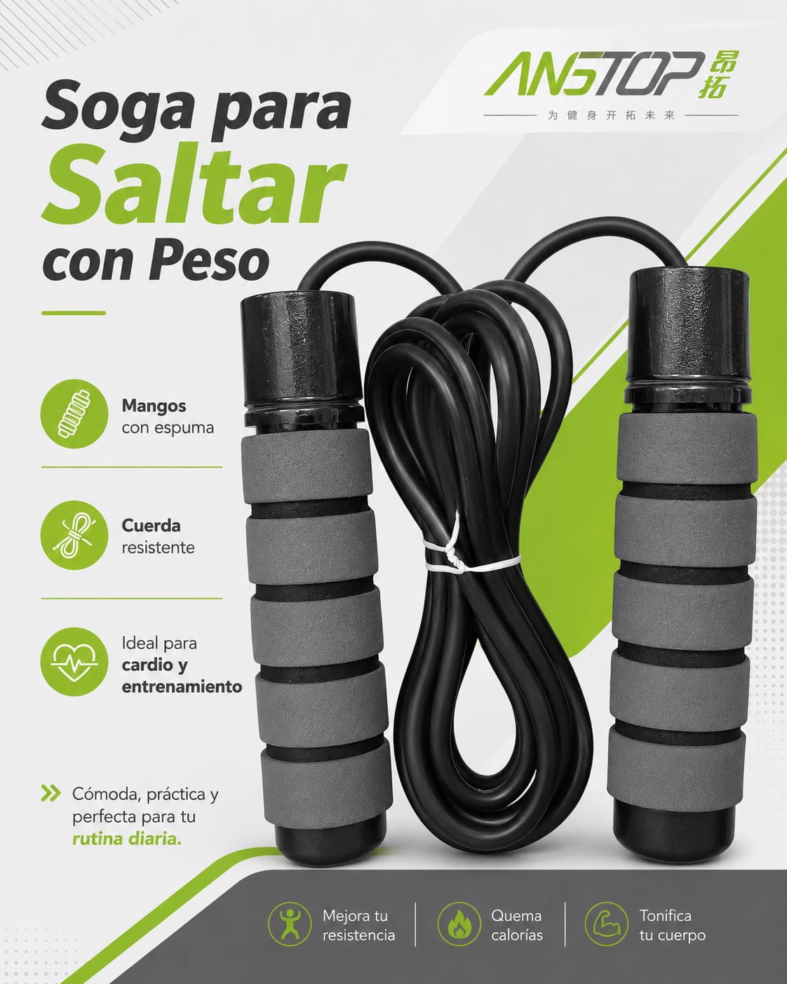 SALTA SOGA CON PESO